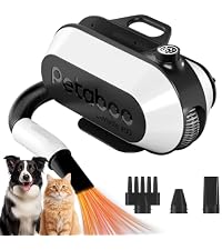 Amazon.co.jp: 犬 ドライヤー Petaboo ペットドライヤー 【ハイパワー